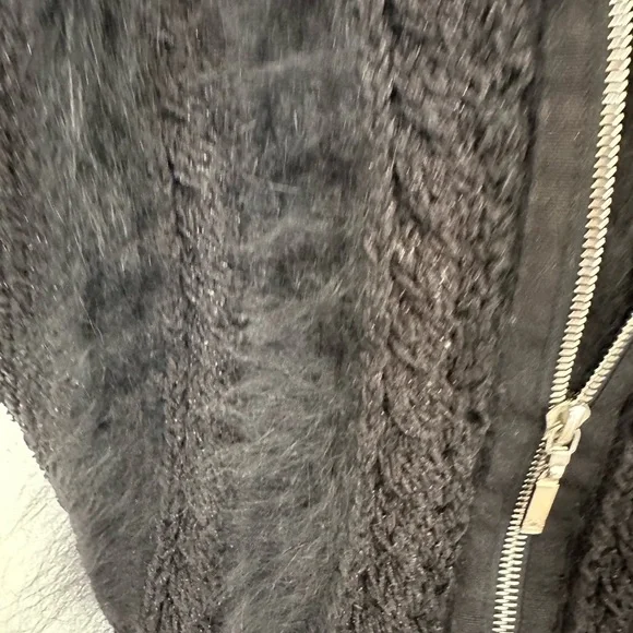 Chanel Angora Fur Sweater
